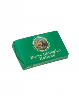 Burro BIOLOGICO da panna italiana pastorizzata - panetto 1Kg - Montanari & Gruzza