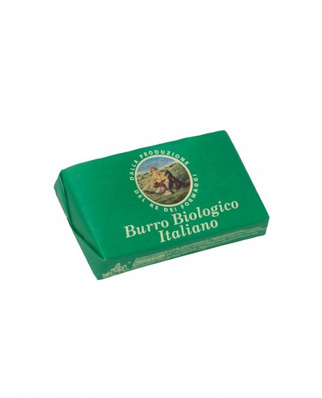 Burro BIOLOGICO da panna italiana pastorizzata - panetto 250g - Montanari & Gruzza