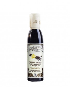 Crema Vaniglia - Glassa a base di Aceto Balsamico di Modena IGP - 150 ml - Giuseppe Giusti Modena dal 1605